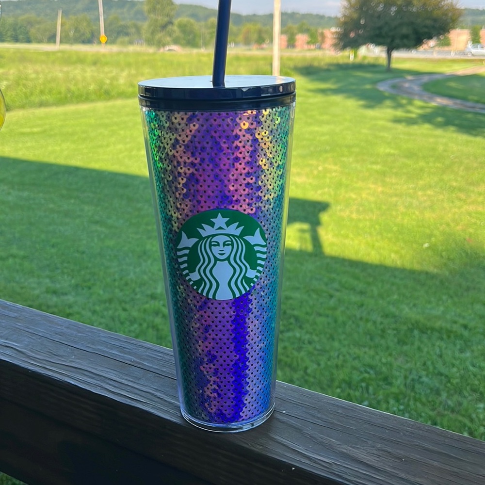 Holiday 2020 iridescent cold cup tumbler